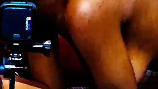 I Smash Hot Ebony Munro Blaxx in Fishnet Stockings