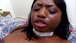 Jemeni loves it Anal Black and Ebony Bukkake Interracial POV