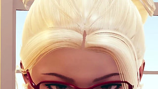 Boss Fucking Secretary After Partners Left the Office