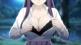 Risky CumHunting Mission in Dangerous Jungle (Anime Manga porn)