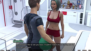 Stranded in Space - Basketball Match Against Femdom Mistress