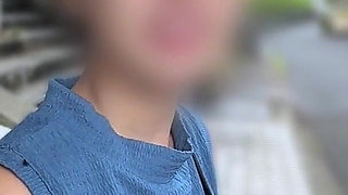 Picking up Girls at a Local Bus Stop. Beautiful Girl Has Vaginal Orgasm #372