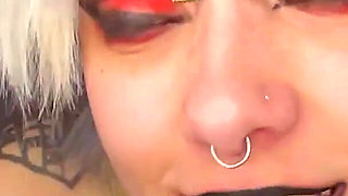 Lipstick Fetish JOI Handjob Jerk off Encouragement Taboo Black Lipstick Dirty Talk Glitterqueen1999