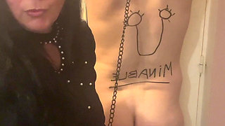 A Submissive Tied up and Humiliated