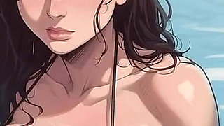 My New Girlfriend [ Taboo Hentai Game ] Ep.52 Caught My MILF Neighbor Boob in the Pool Just Next to My Stepmom!
