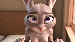 Judy Hopps the only rabbit video you need 3D Cartoon Disney porn animation