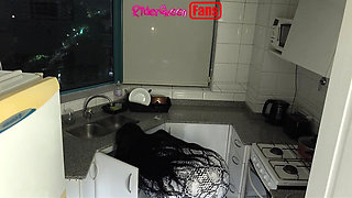 Sexy Stepmom in Kitchen - Video for Fans