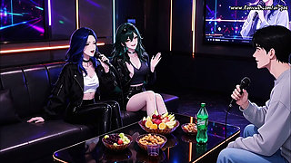 Crushed on Her, Hooked up with Her Bestie After Dinner Episode 4 Ai Generated