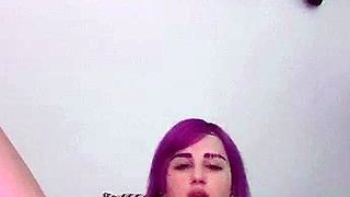 Emo Teen Becka Solo Webcam Masturbation Porn