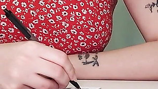 I Gave My Stepdaughter a Massage and Fucked Her Hairy Pussy. Dirty Talk