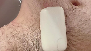 I soap my with a ring.