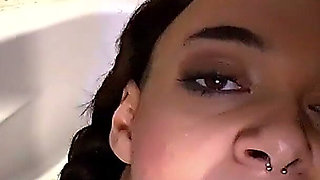 Ggg - Piss Slut Swallows Multiple Loads in the Bathtub