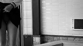 Dripping Uniform, Restrained in a Bathtub, off-campus Lesson