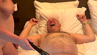 Ass Spanking and Dick Flogging for My Slave Fan