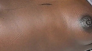 Ebony Rides My Long Cock Like a Pro