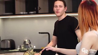 Hot Russian Teen Elin Flame Gets Anal Fuck and Rimming
