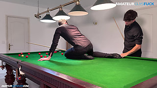 Enjoy Watching Me Shove the Pool Balls up My Buddy's Ass Go Fucking Wild