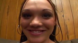 American Teen 18+ Blowjob Sucks Ramons Huge Dick With Krystal Jordan