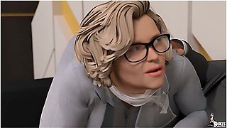 Female Executive Gets Long Dicked By Her Boss In The Office With Dukes Hardcore Honeys