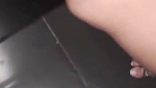 Giving Blowjob to Stranger at Gloryhole Today in Front of the Tame Cuckold