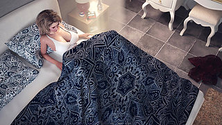 A Wife and Stepmother 66 Main Edition Almost Caught by Liam in the Morning - Dyl Lick Sophia's Pussy in Secret