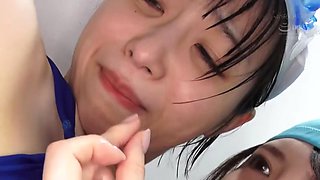 Boyish Girl's Feminine Moans: Lesbian Seduction During Practice. Asian Erotic Video. x3xC87C25AF94CAEC3A83