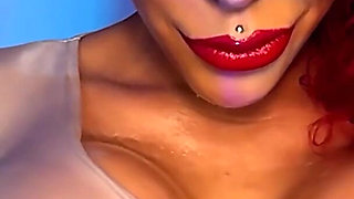 Shower Demoness Covered in Spit & Cum