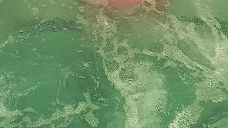 Davisdesires Is in the Pool Watch Her Pussy Drool