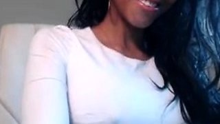 Brunette Solo Webcam Masturbation