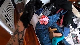 Bukkake fetish hoe fucks fetish cock pov hardcore action