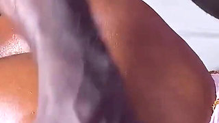 Sexy Black African Girl with Sexy Body Get Her Wet Pussy Fuck Good