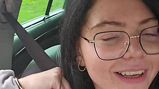 Vaping During Naked Driving Car