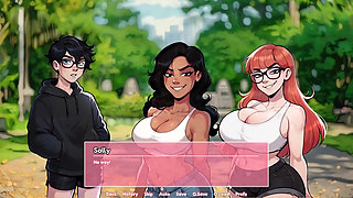 Gooncuck #7 - a Cucky Ai Porn Game - Footjob From a Therapist