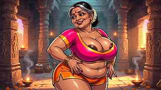 Huge Boobs Indian Animation