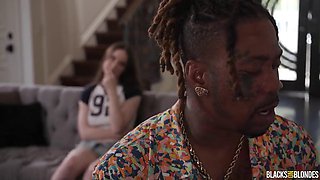 Slim Pokes BBC Gapes Horny Hazel Moores Suburban Pussy