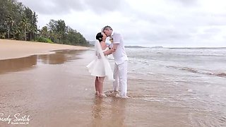 Real Wedding Bride Sex: Sandy Switch Fucked Tender & Sweet in Wedding Dress