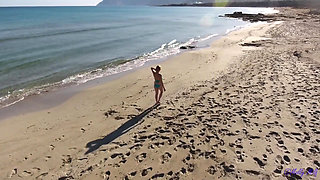 MILF Has Holiday Sex on the Beach