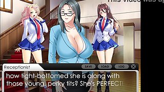 Big-boobed COUGAR attempts to tempt Aika. Smutty Lezzie Anime porn Vore Project