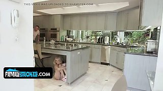 Taboo Hide and Seek - Petite Step Sister Tries to Seduce Step Bro