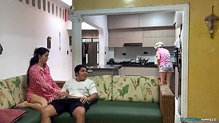 Cheating With My Wife's Friend Right In Front Of Her – She Had No Idea!