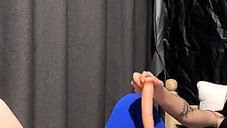 Pbp Headscissors and Dildo Sucking Really Hard Punishment by Mistress Jennifer Episode 2 of 2