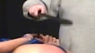 Redhead MILF Bound and Spanked Hard by Master