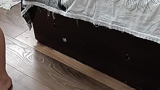 Sexy Wife Workout at Home Naked.