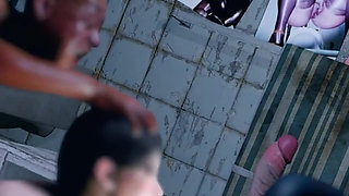 3D Huge Boobs Korean Slut Cheating with Big Old Cock