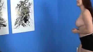 Melody Jordan is a horny redhead slut. When Bill finishes