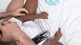 Closeups - ebony church choir girl is getting fucked by her teacher