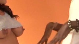 A MILF in Love with Monstrously Big Cocks
