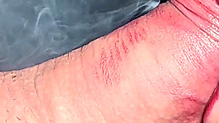 Big Close up - a Stream of Sperm Deep in the Throat