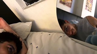 Hunk Deep-Throats Andcristianns Balls Every Morning