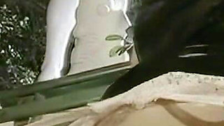 After an Elegant Dinner, a Good Fuck in the Hotel Garden Is Just What We Needed